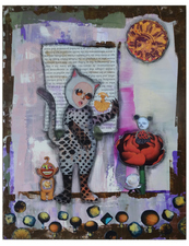 Jane Lubin Larger Collages Acrylic/Collage