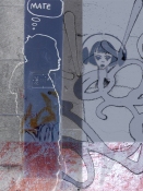Jane Lubin Graffiti Photocollages Digital Photocollage