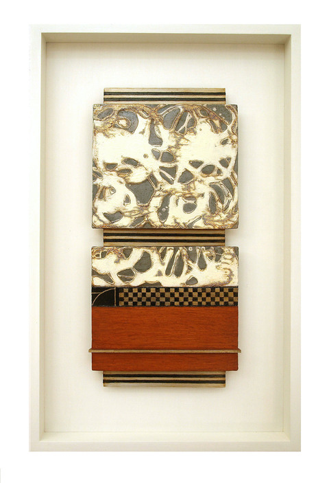 Vienna Recollection Miniatures oil and mixed media on hardboard with frame