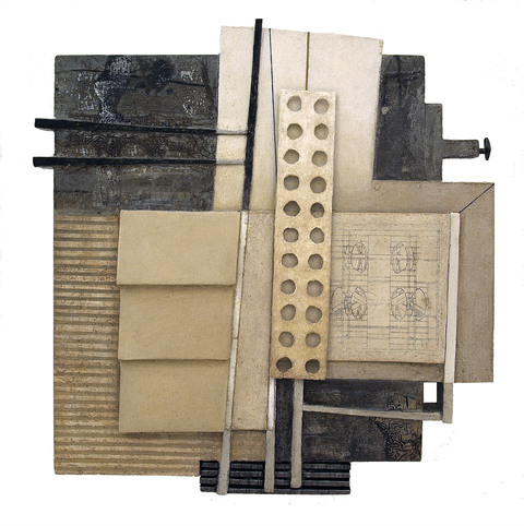 Balancing Act Highlights oil on mixed media and linen with xerox transfer