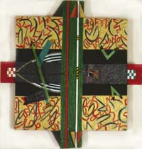 Diviner Highlights oil and mixed media on canvas