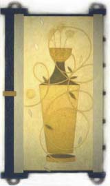 Repose Highlights oil, mixed media on canvas