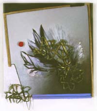 Memory Highlights oil and mixed media on canvas