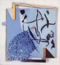 Silence Highlights oil and mixed media on canvas