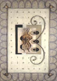 Muse Highlights oil, photo collage, mixed media on hardboard, wood