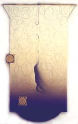 Inversion Highlights oil, photo collage, mixed media on canvas