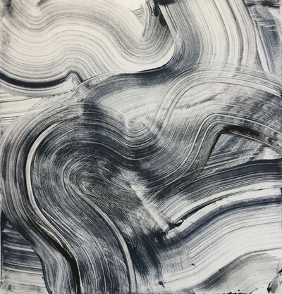 monotype still for abstract animation Current Work monotype
