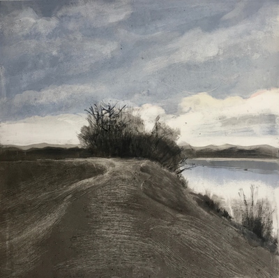 River Walks (winter path 2) River Walk: Monoprints Monotype