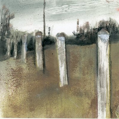 River Walks (posts) River Walk: Monoprints Drypoint and monotype