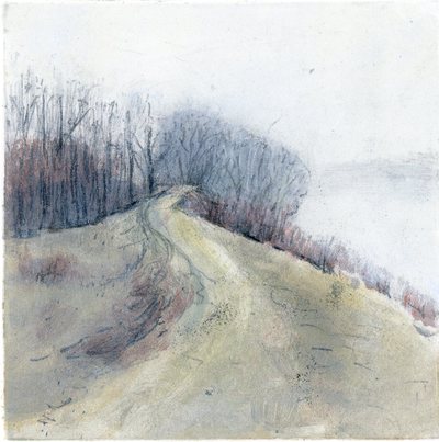 River Walks (misty s curve) River Walk: Monoprints Drypoint and monotype