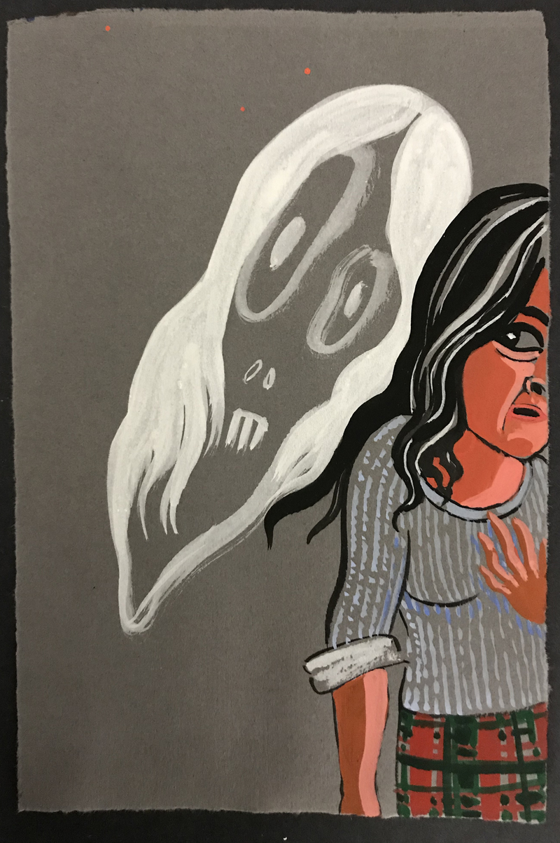  2019-2018 gouache on paper
