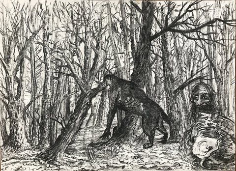  2021-2020 charcoal on paper