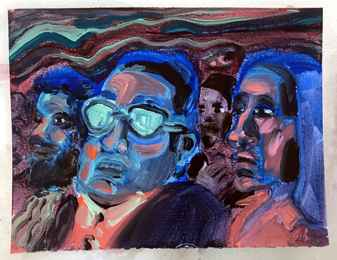  2022-2023 Oil on paper