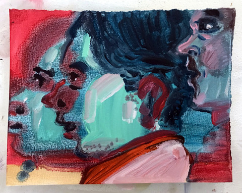  2022-2023 Oil on paper