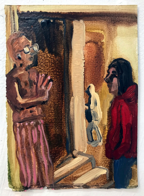  2022-2023 Oil on paper