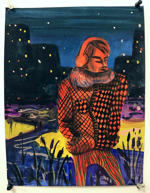  2022-2023 Gouache on paper