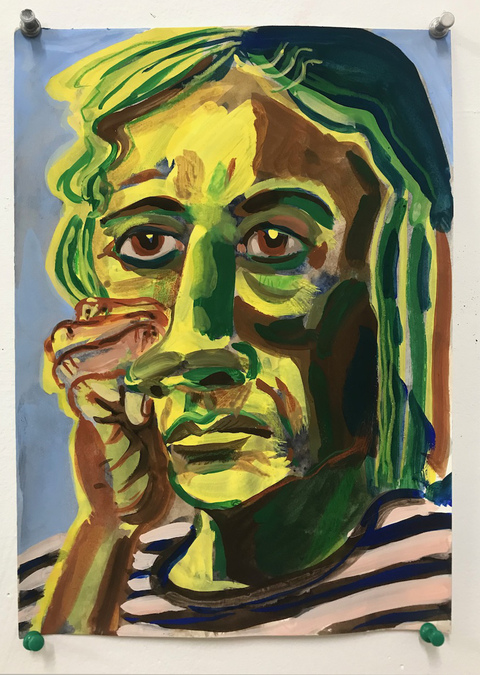  2022-2023 gouache on paper