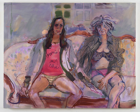 Mala Iqbal collaborations with Angela Dufresne Oil on canvas