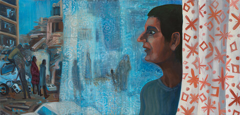  2026 Acrylic and oil on canvas