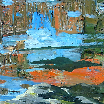 Marc Roder Rocks/Water Oil on Canvas