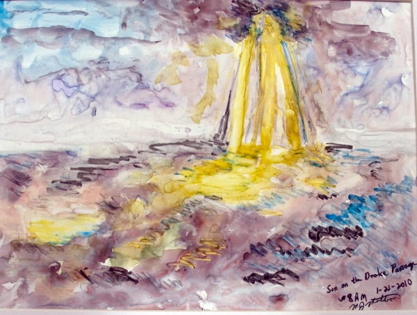 Margaret Matheson                                 Fine Art  Plein Aire Works on Yupo Watercolor on Yupo