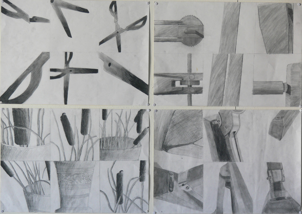 Maria Katzman Student Art Work (2 pages) Pencil
