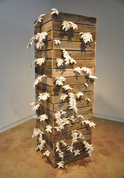 MARIANNE McGRATH <b>works</b> porcelain, reclaimed wood