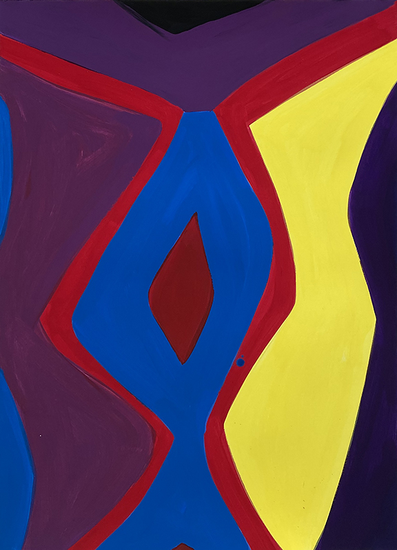 Marina Adams  Flashe on Fabriano Artistico Paper