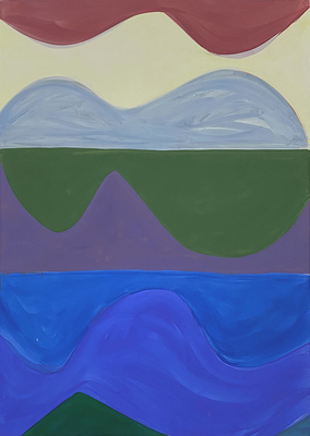 Marina Adams Selected Larger Acrylic on Linen