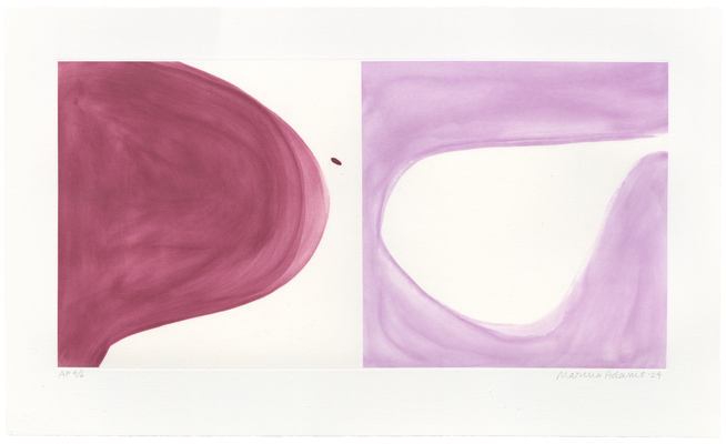 Marina Adams NY Series Etchings Intaglio with chine-collé on En Tout Cas paper