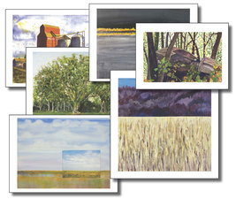 Marjorie Magidow Schalles Cards Giclee prints on linen cards stock w/envelope