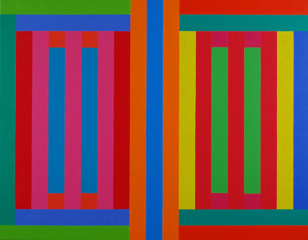 Refraction #34 Recent Work Acrylic on canvas