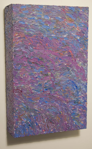 Box Painting #31 Box Paintings Oil on canvas over box structure