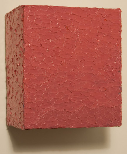 Box Painting #70 Box Paintings Oil on canvas over box structure