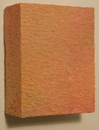 Box Painting #84 Box Paintings Oil on canvas over box structure