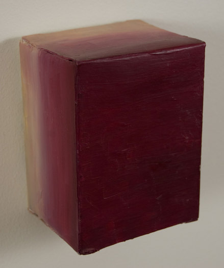 Feel Small Paintings Oil on nail box