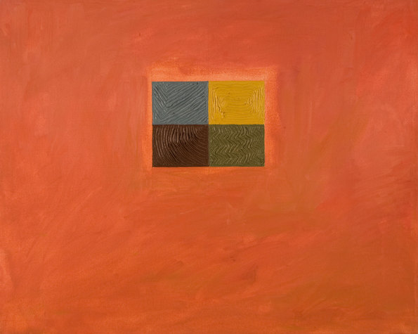 Geometric #5 1999-1978 Oil and acrylic on canvas