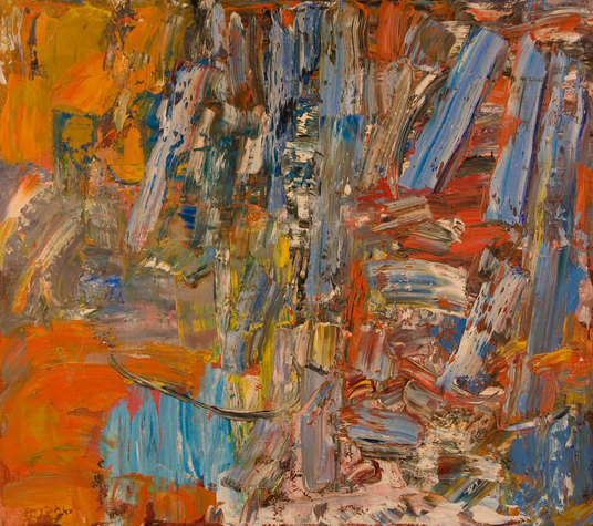 Knife Large #9 1999-1978 Oil on canvas