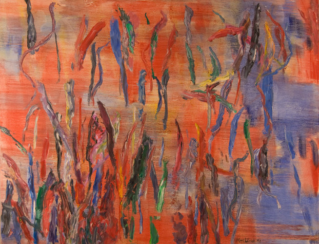 Knife Large #13 1999-1978 Oil on canvas