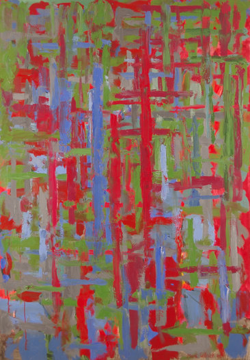 Lattice #2 1999-1978 Oil on canvas
