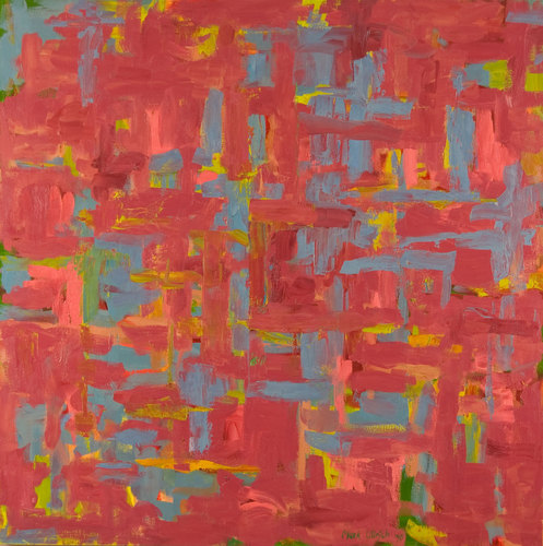 Lattice #4 1999-1978 Oil on canvas