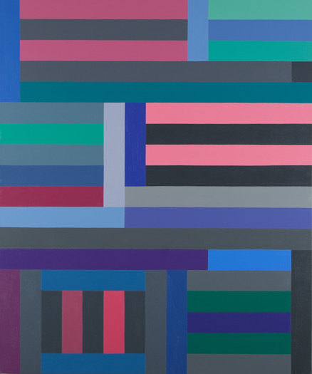 Refraction #42 Recent Work Acrylic on canvas