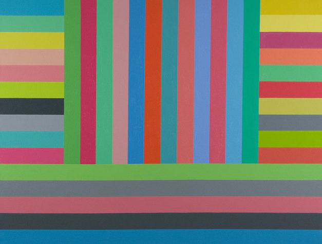 Refraction #43 Recent Work Acrylic on canvas