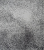 Marsha Goldberg Smoke Rises: ink drawings 2012-14 ink on gessoed canvas