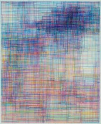 Marsha Goldberg Excerpts (Smoke Rises), colored pencil, 2015 colored pencil on translucent Yupo