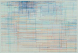 Marsha Goldberg Excerpts (Smoke Rises), colored pencil, 2015 colored pencil on translucent Yupo