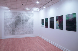 Marsha Goldberg Palmyra - 2019 drawing installation 