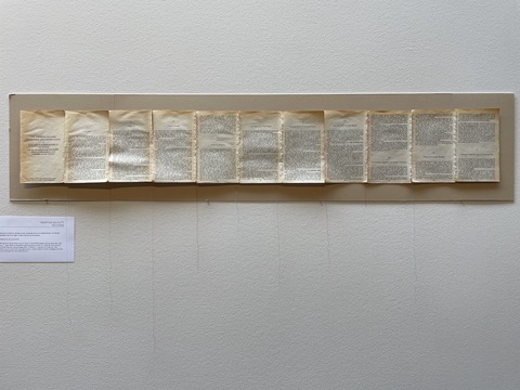 Martha Schlitt REPAIRS book pages, thread