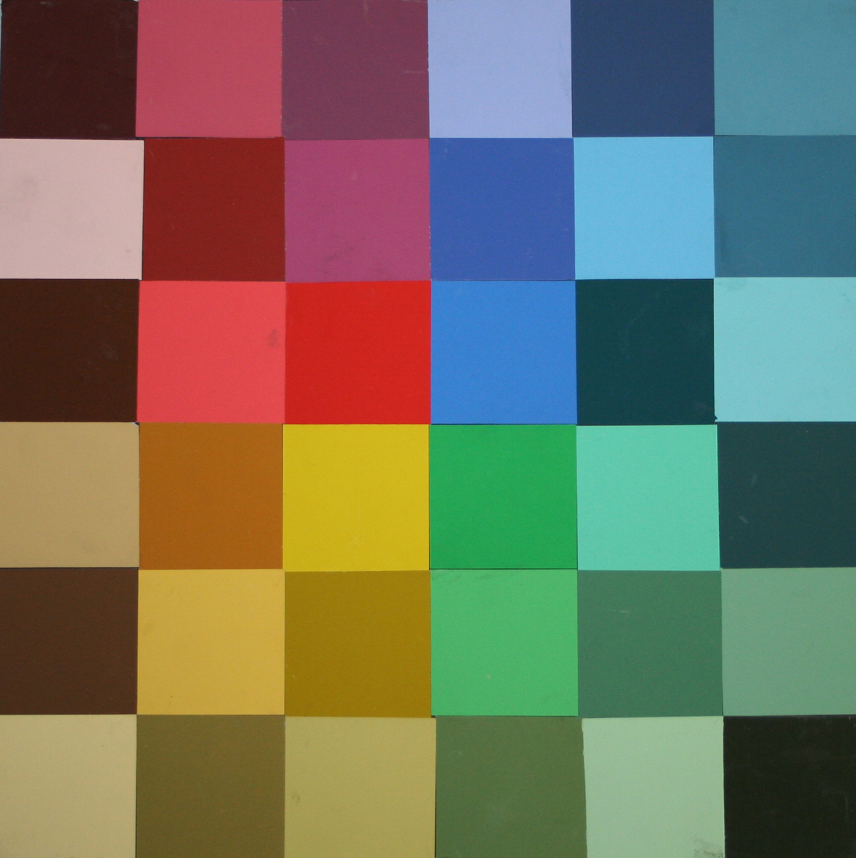  Color Theory-Saturation Studies 