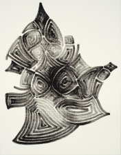 martin kline Made in Japan oil on canvas